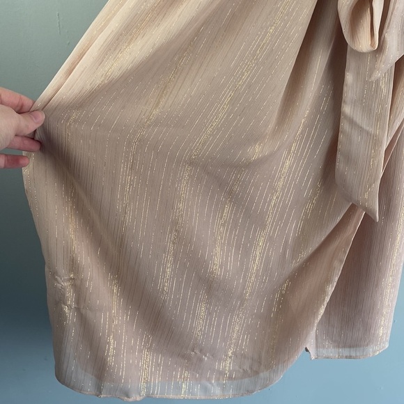 NWT Show Me Your Mumu Rosie Mauve Ruffle Dress Size Large - Picture 7 of 14